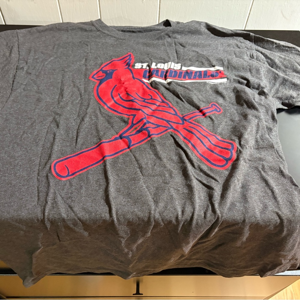 MLB St. Louis Cardinals Charcoal Tee